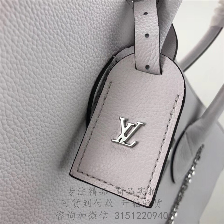 LV手提包 M55024 白色MILLA 中号手袋