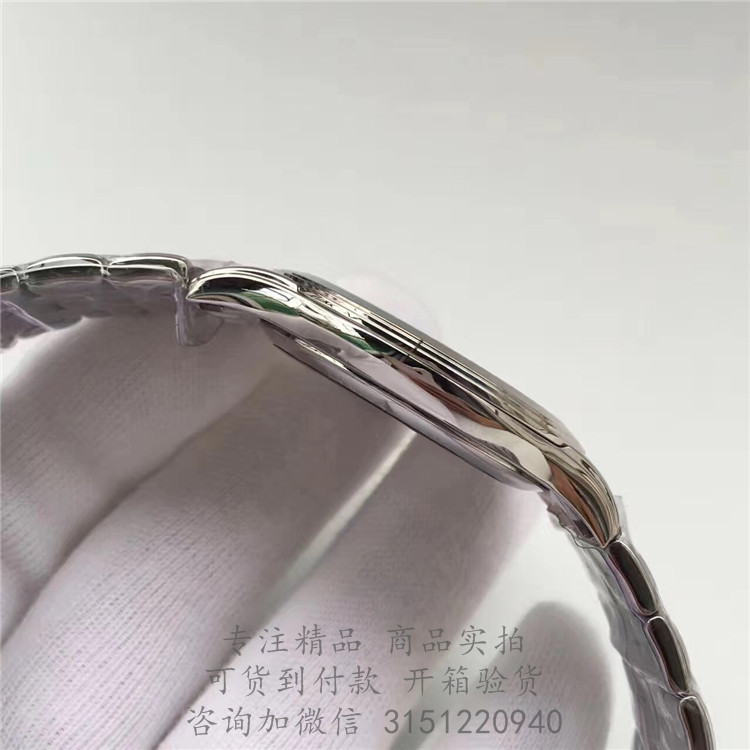 Longines优雅—浪琴表军旗系列男士机械表 L4.874.4.12.6 白壳白盘日期三针钢带手表