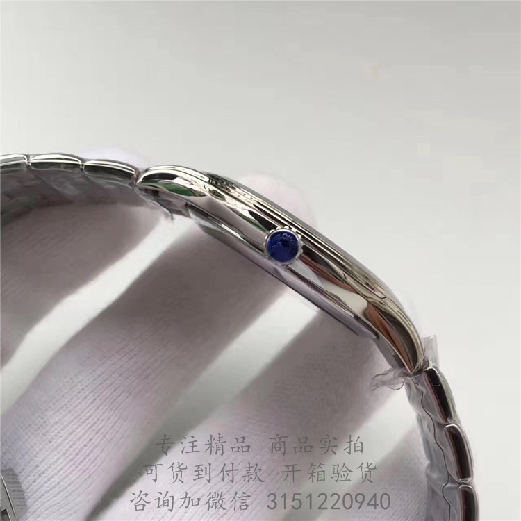 Longines优雅—浪琴表军旗系列男士机械表 L4.874.4.96.6 白壳蓝盘日期三针钢带手表