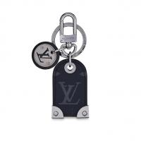 LV钥匙扣 M64180 黑花TRAVEL TAG 包饰与钥匙扣