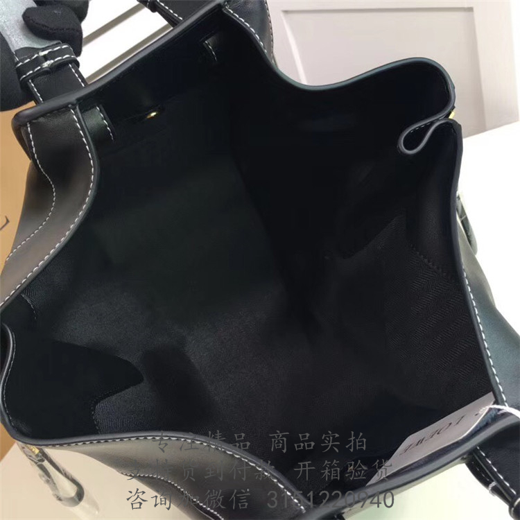 Loewe手提包 38712KBN60 罗意威黑色小号 Hammock手提包