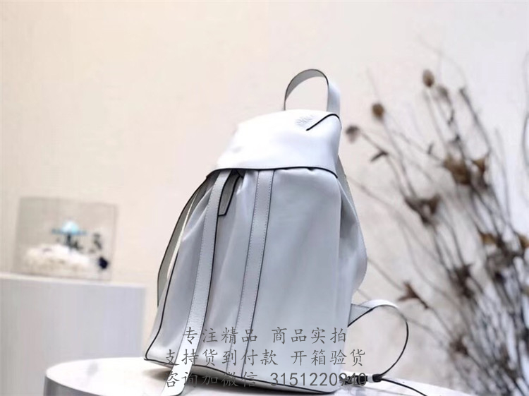 Loewe双肩背包 306.77.U17 罗意威绵白色小号 Rucksack 背包