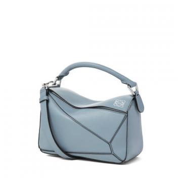 Loewe枕头包 322.30.S21 灰蓝色小号Puzzle Bag手提包
