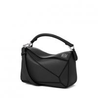 Loewe枕头包 322.30.S21 黑色小号Puzzle Bag手提