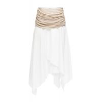 Loewe白色Asymmetric 半裙 S2195040PC