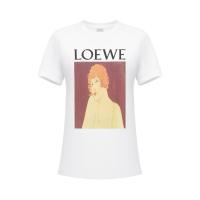 Loewe白色Loewe Portrait T恤 S6199722CR
