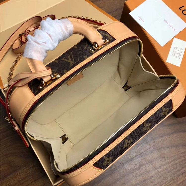 LV手提包 M44581 老花MINI LUGGAGE 手袋