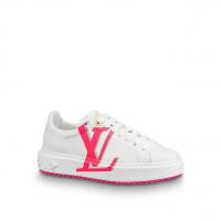 LV粉红色字母白色TIME OUT 运动鞋 1A4VVI