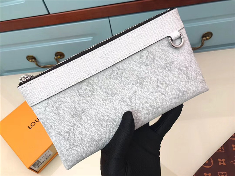 LV手拿包 M30279 白色DISCOVERY POCHETTE 手袋