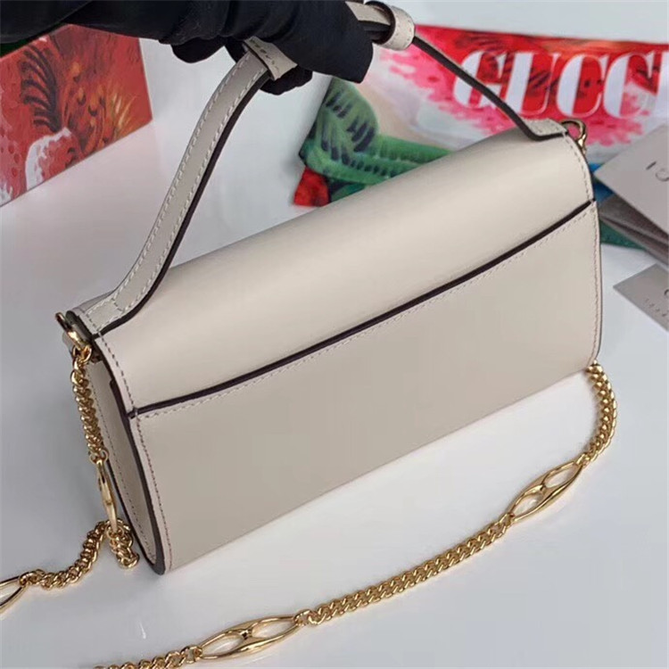 古驰白色Gucci Zumi系列迷你肩背包 564718 05J0X 9022