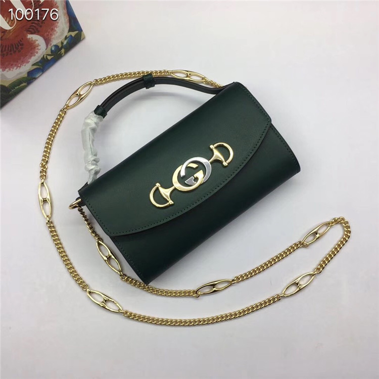 古驰绿色Gucci Zumi系列迷你肩背包 564718 05J0X 3154