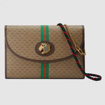 古驰Gucci棕色Rajah系列GG中号肩背包 564697 9Y6BX 8362