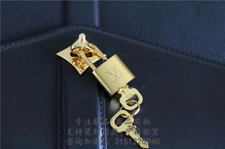 LV手提包 M53816 黑色ROSE DES VENTS 中号手袋