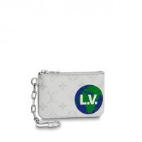 LV链条手包 M67809 白色印花登山风格 POCHETTE CHAINE 小号手包