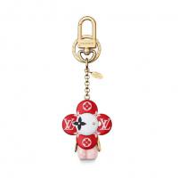 LV钥匙扣  M67846 红色VIVIENNE MONOGRAM GIANT 包饰与钥匙扣