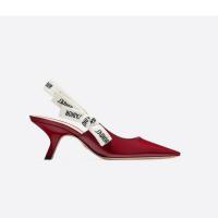 迪奥Dior红色漆皮牛皮革6.5cm高跟鞋 KDC200VNR_S23R