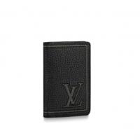 LV零钱包 M68209 黑色刺绣 口袋钱夹