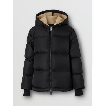 Burberry 80187581 女士徽标装饰 ECONYLR 羽绒服