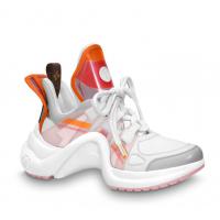路易威登 粉红/橙色透明LV ARCHLIGHT 运动鞋 1A65RA