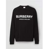 Burberry 80113571 男士徽标印花棉质运动衫 
