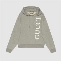 Gucci 604974 男士 Gucci 印花兜帽卫衣