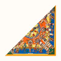 Hermes H571823S 女士“卡奇纳神”大三角巾