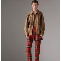 Burberry 45478531 男士 霓彩 Vingate 格纹哈林顿外套