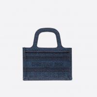 迪奥蓝色迷彩DIOR BOOK TOTE 刺绣帆布托特包 M1271ZWAH_M928