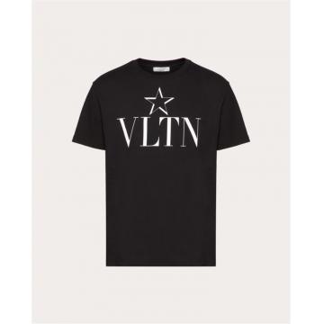 VALENTINO TV3MG05P6380NI 男士 VLTNSTAR 印花 T恤