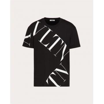 VALENTINO SV3MG02P5FV0NI 男士大号 VLTN Grid T 恤