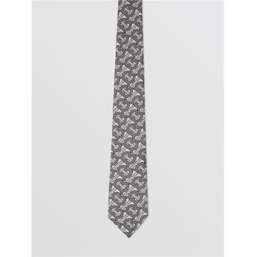 Burberry 80137281 男士经典剪裁专属标识印花丝质领带