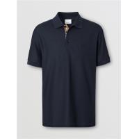 Burberry 80140041 男士专属标识图案珠地网眼布棉质 Polo 衫