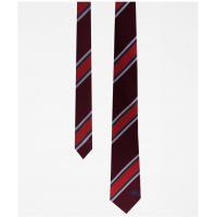 Burberry 80098351 男士经典剪裁条纹丝质提花领带