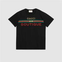 GUCCI 548334 男士 Gucci Boutique 印花超大造型T恤