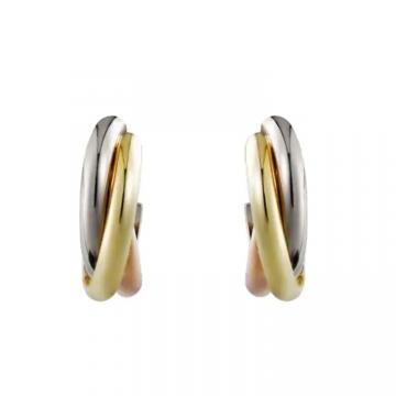 Cartier B8017100 女士 TRINITY 耳环