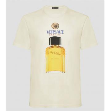 Versace A85575 男士 VERSACE 香水图案 T恤