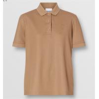 Burberry 80152101 女士专属标识图案珠地网眼布棉质 Polo 衫