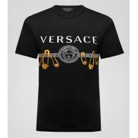 Versace A85159-A228806_A2003 男士 SAFETY PIN 印花 T恤