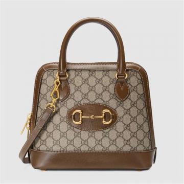 GUCCI 621220 女士 Gucci 1955马衔扣小号手提包