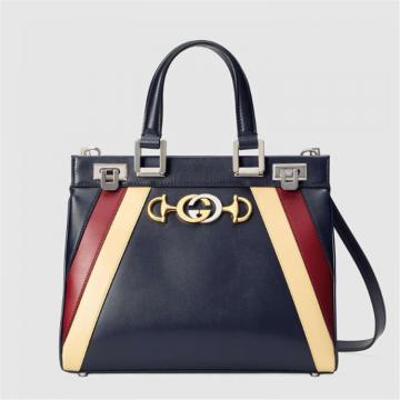 GUCCI 569712 女士 Gucci Zumi 系列光面小号手提包