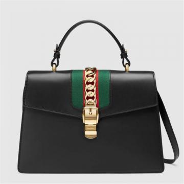 GUCCI 431665 女士 Sylvie 系列中号手提包