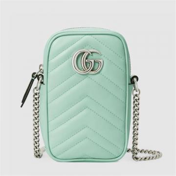 GUCCI 598597 女士 GG Marmont 系列迷你手袋