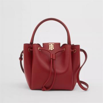 BURBERRY 80265951 女士专属标识图案水桶包