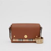 BURBERRY 80211111 女士 Vintage 格纹 Note 斜背包