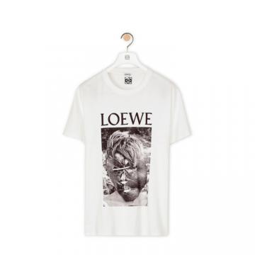 LOEWE H6109980PC 男士棉质 Ken Heyman T恤