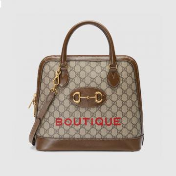 GUCCI 620850 女士 Gucci 1955 马衔扣中号手提包