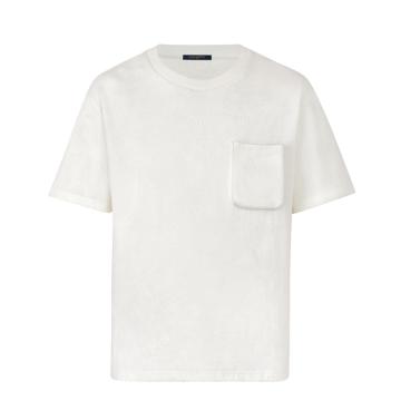 LV白色MONOGRAM 3D 口袋 T 恤 1A5VI2