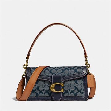 COACH 3700 女士 CHAMBRAY TABBY 26号单肩包