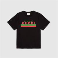 GUCCI 616036 男士“Original Gucci”印花超大造型 T恤