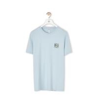 LOEWE H6109230CR 男士棉质 Anagram 刺绣 T恤